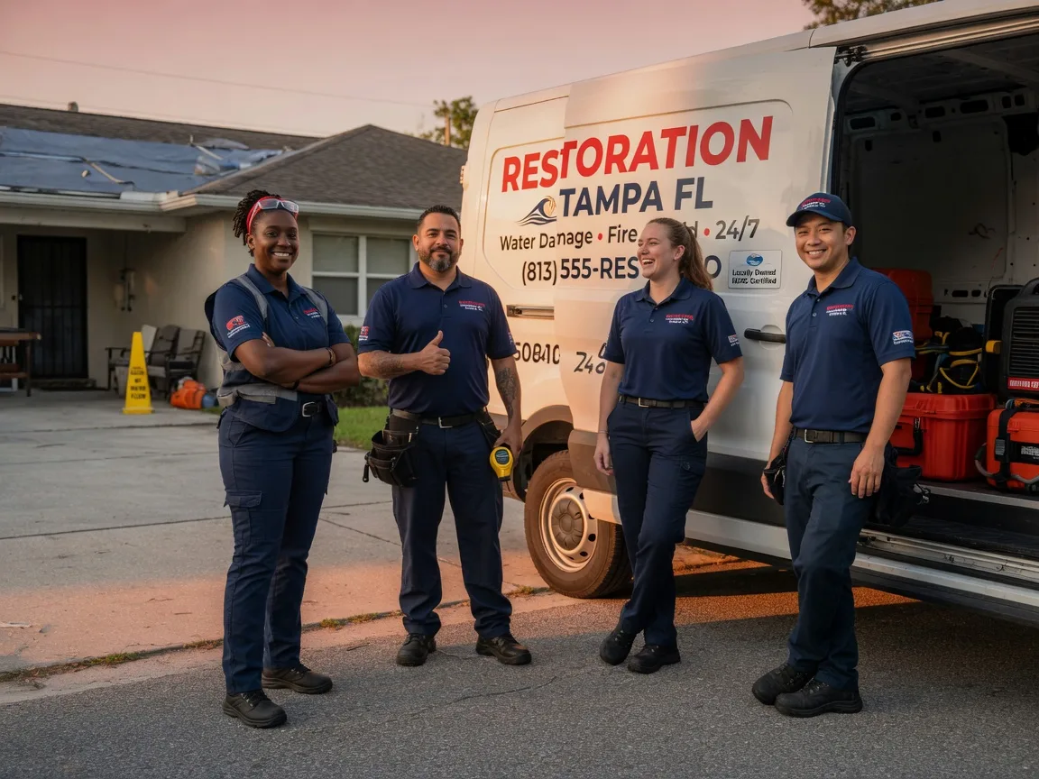 Water Damage Restoration company in Danville, OH